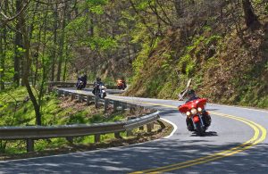 Snake 421 Motorcycle Ride near Shay Valley TN